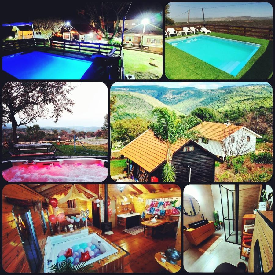Tal Nof Cabins Villa Manot Exterior photo